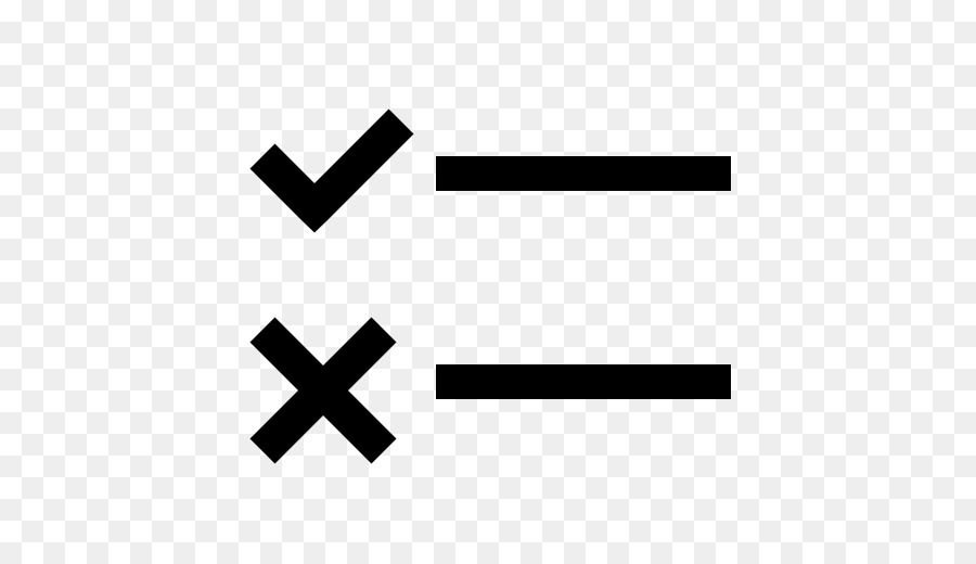 Computer di Controllo Icone Simbolo di segno di Vero o Falso Quiz Fatti Clip art - simbolo