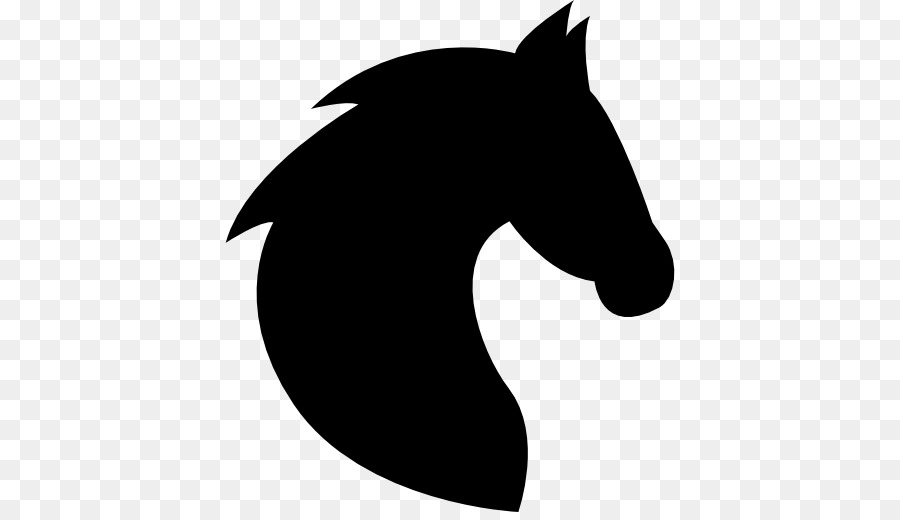 Cavallo Nero Silhouette Clip art - cavallo
