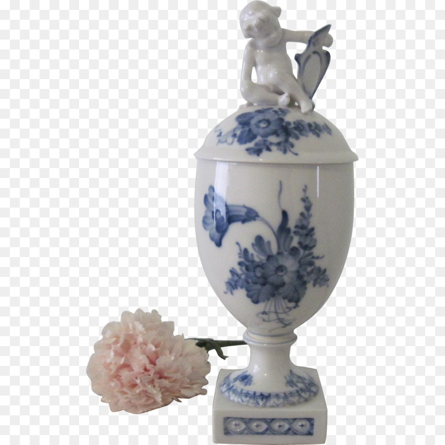 Blu e bianco Vaso in ceramica blu Cobalto Porcellana - porcellana