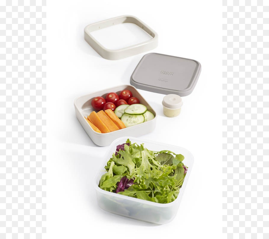 Salat-Bento-Vinaigrette Box Essen - Salat