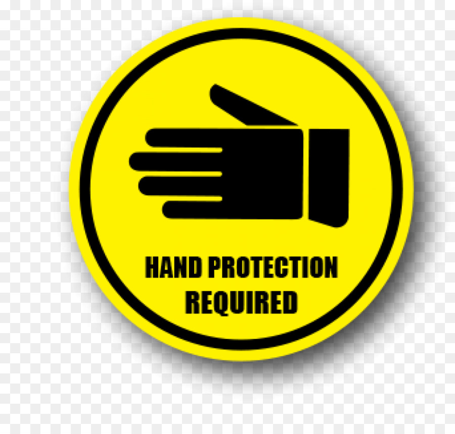 Arbeitssicherheit und Gesundheit-Schild-Hand bodenmarkierung Klebeband - Hand