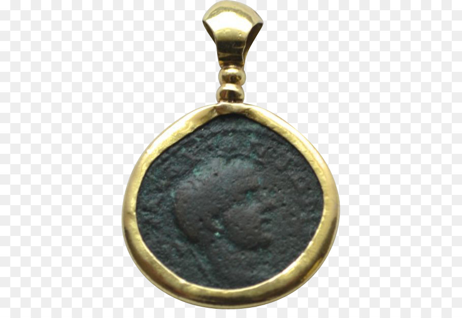 Medaillon Münze Silber Bronze - Münze