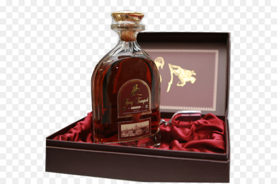 Likör Glas Flasche Cognac Whiskey - Cognac