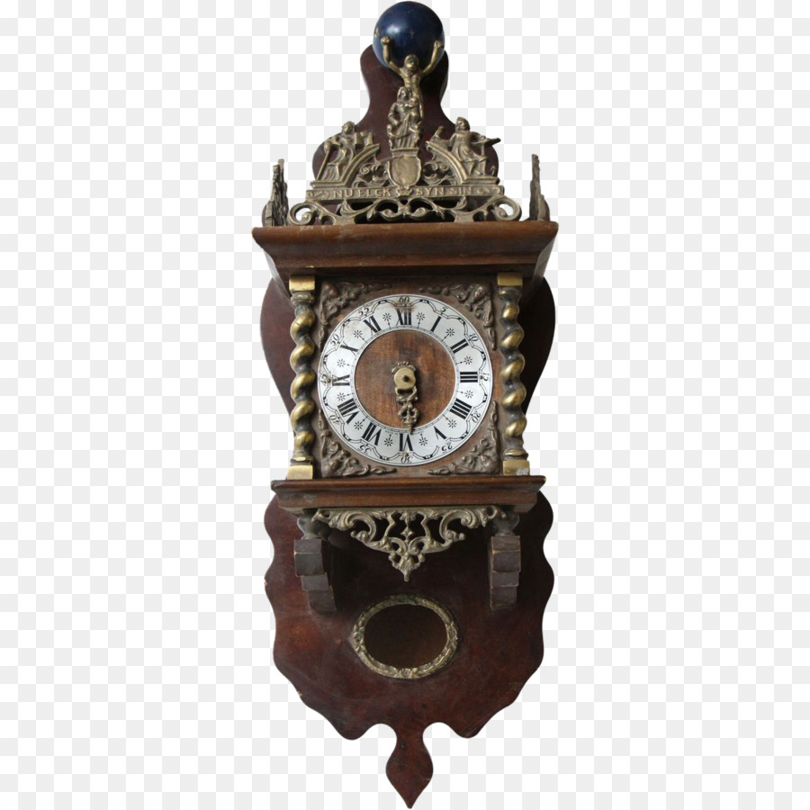 Đồng hồ Đồ Cổ Xây phần cứng đồng Thau - gỗ treo