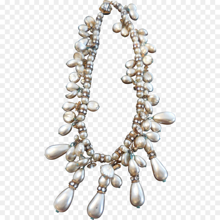 Pearl-Halskette Körper Schmuck - Halskette
