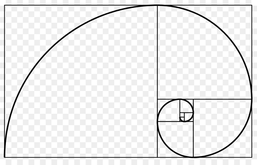 Fibonacci Zahl goldene Spirale goldene Schnitt Sequenz - Spirale