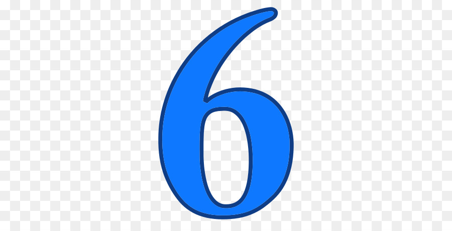 Simbolo Numero Blu, Clip art - simbolo