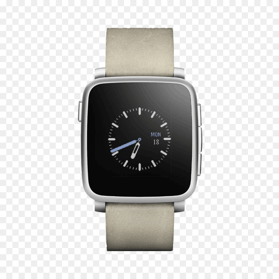Pebble Time Steel Smartwatch Samsung Gear S2 - Kiesel
