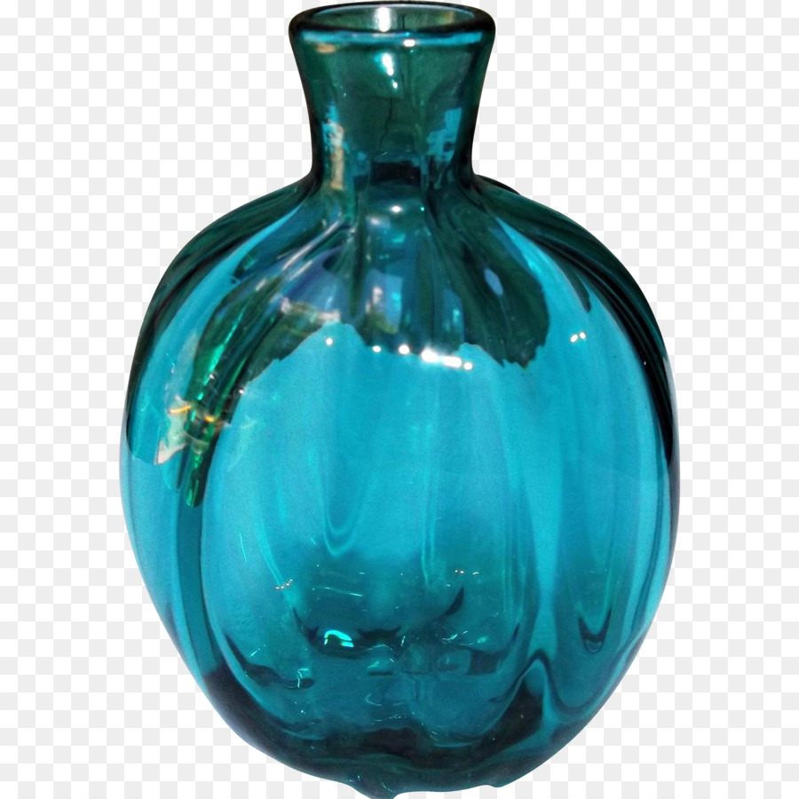 Glas Flasche Vase Studio Glas - Kolben