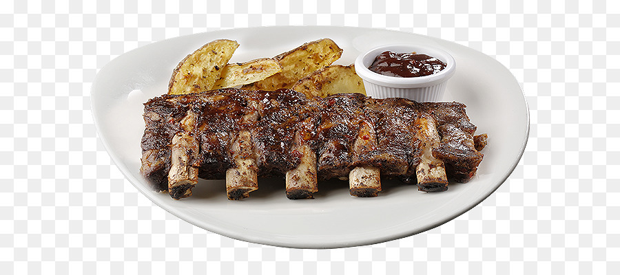 Sirloin steak, Spare ribs Barbecue-Rippchen - Grill