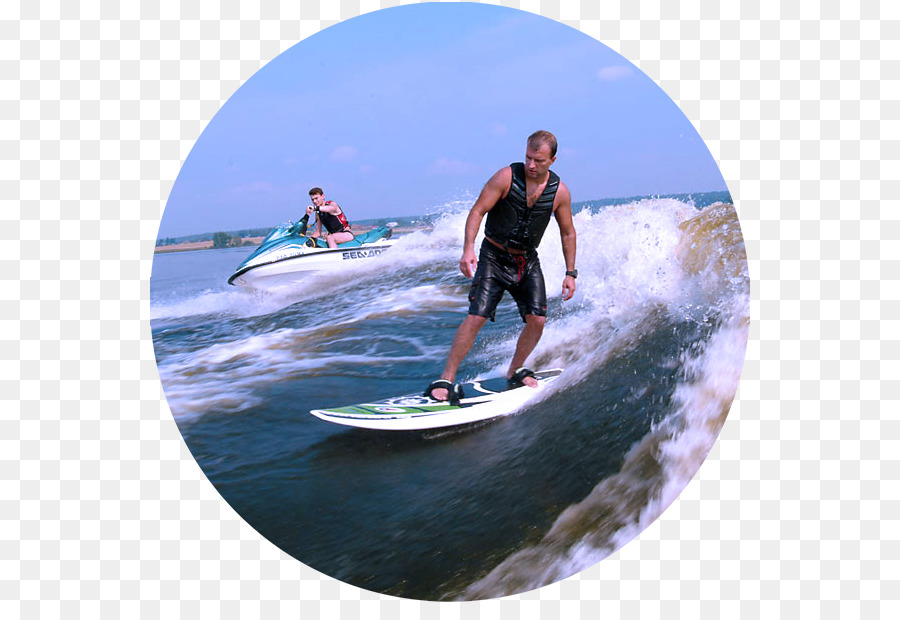 Wakesurfing Leinenführung Transport zu Wasser Welle - surfen