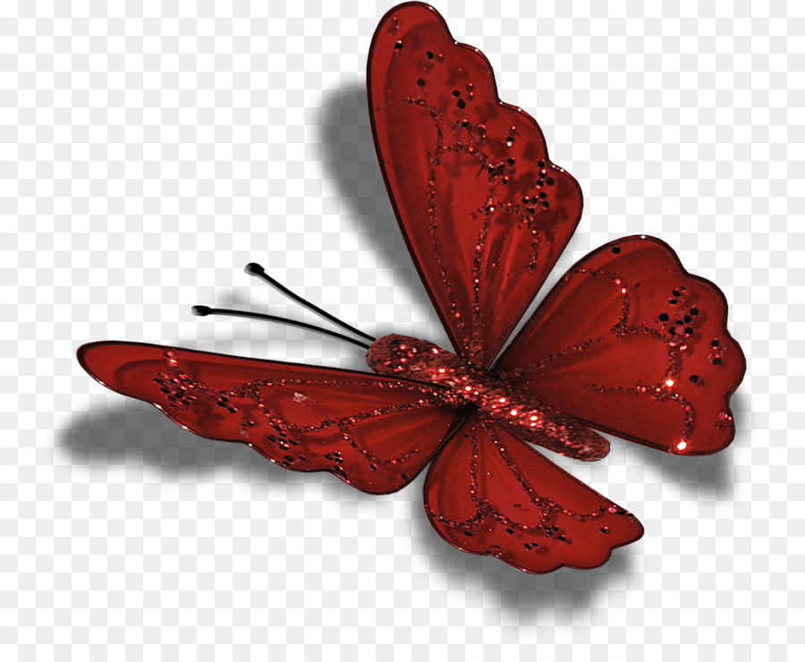 Farfalla Rosso Rosa Clip art - farfalla