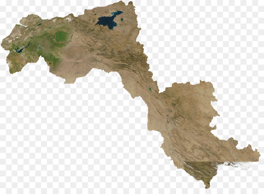 Il Kurdistan Iracheno Kurdistan Provincia Ovest Azerbaigian Provincia Mappa Regione Curda. Asia Occidentale. - mappa