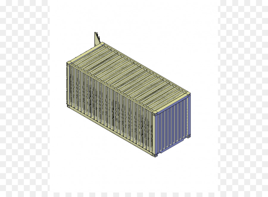 Intermodale container container di Computer-aided design .dwg di Trasporto - altri
