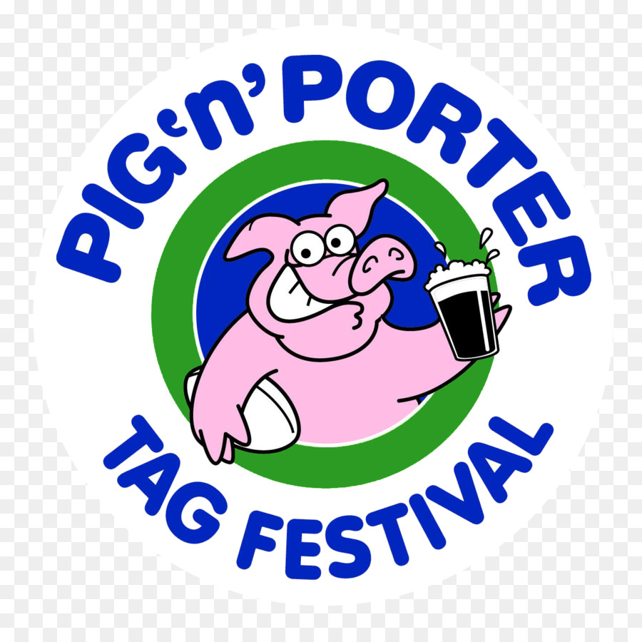 Limerick Vecchia Mezzaluna RFC Pig 'n' Porter Tag rugby Maiale N Porter Festival - altri