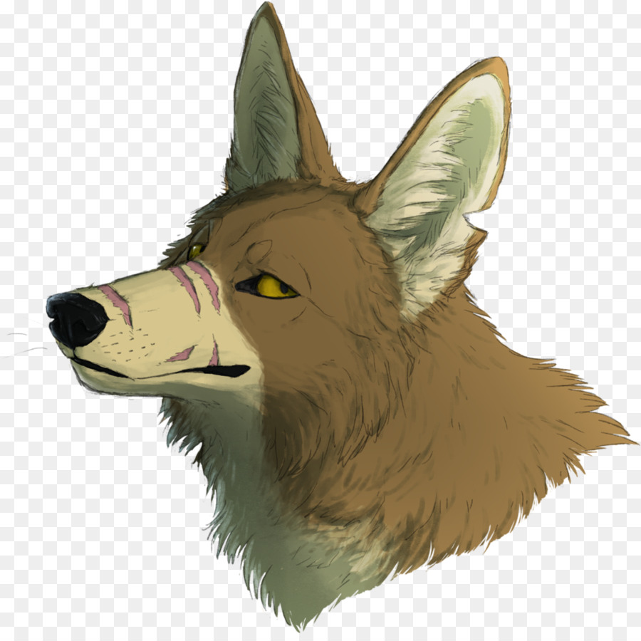 Đỏ fox giống Chó Canis ferox Nghệ thuật - Con chó