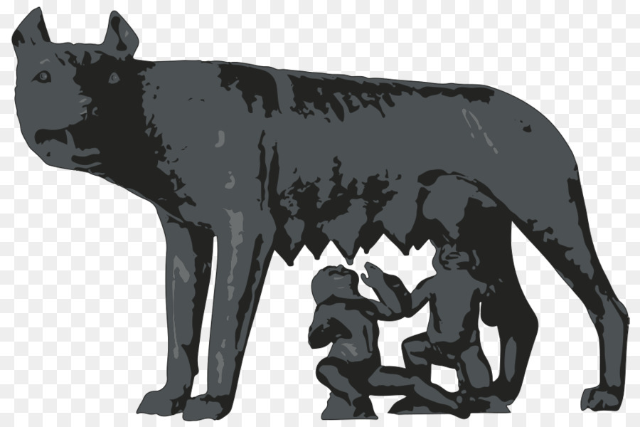 Kapitolinischen Museen, die Kapitolinischen Wolf Antiken Rom Grauer wolf Romulus und Remus - andere