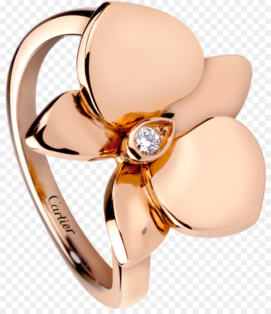 Anello di fidanzamento Cartier Diamante anello di Nozze - anello