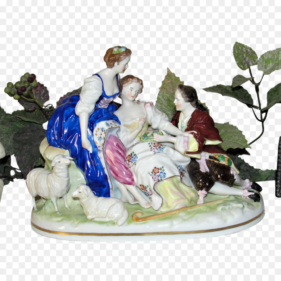 Disco Alsbach Porcelain Figurine Di Meissen Royal Dux - porcellana