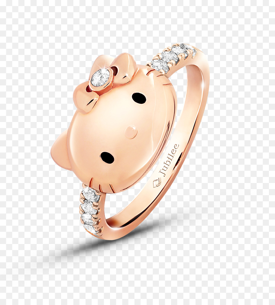 Ring Hallo Kitty Diamond Thailand Jubiläumsunternehmen - Ring