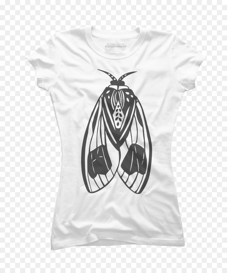 T-shirt in Trên Quần Áo - Moth