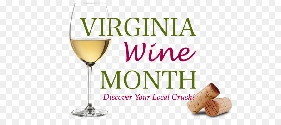 Vino Virginia Virginia vino con un bicchiere di Champagne - vigna