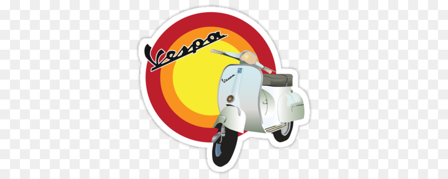 Scooter T-shirt Vespa Adesivo Clip art - scooter