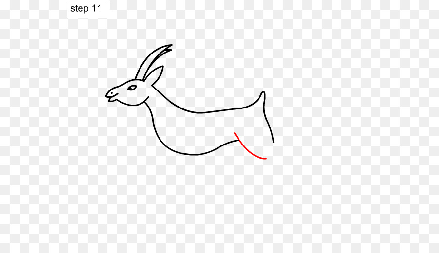 Antilope Disegno Pronghorn Coniglio - coniglio