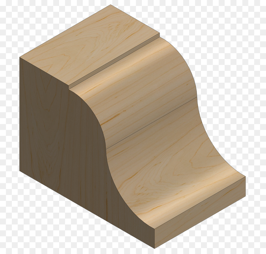 Ogee-Holz-Arbeitsplatte-Molding-Granit - Holz