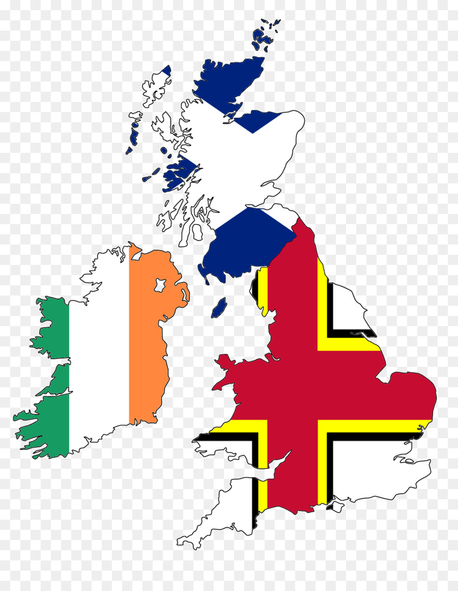 England Britische Inseln Landkarte - England