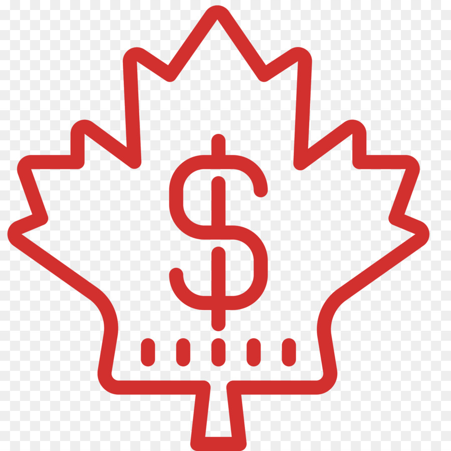 Lá Máy tính Biểu tượng Canada - dấu đô la