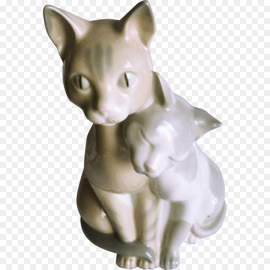 Die Schnurrhaare Der Katze Figur - Porzellan