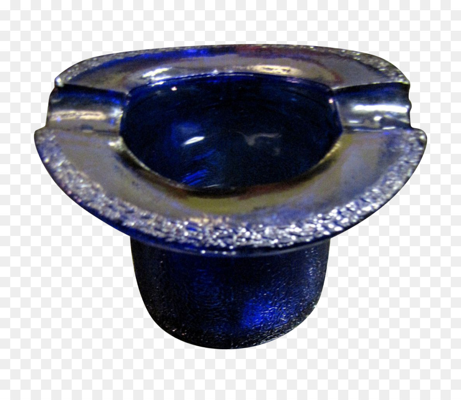 Kobalt blaues Glas Geschirr - Glas