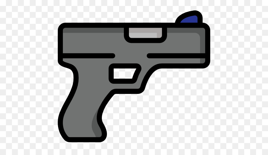 Pistola Arma Linea di Clip art - linea