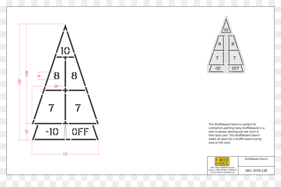 Papier Dreieck Diagramm - Dreieck