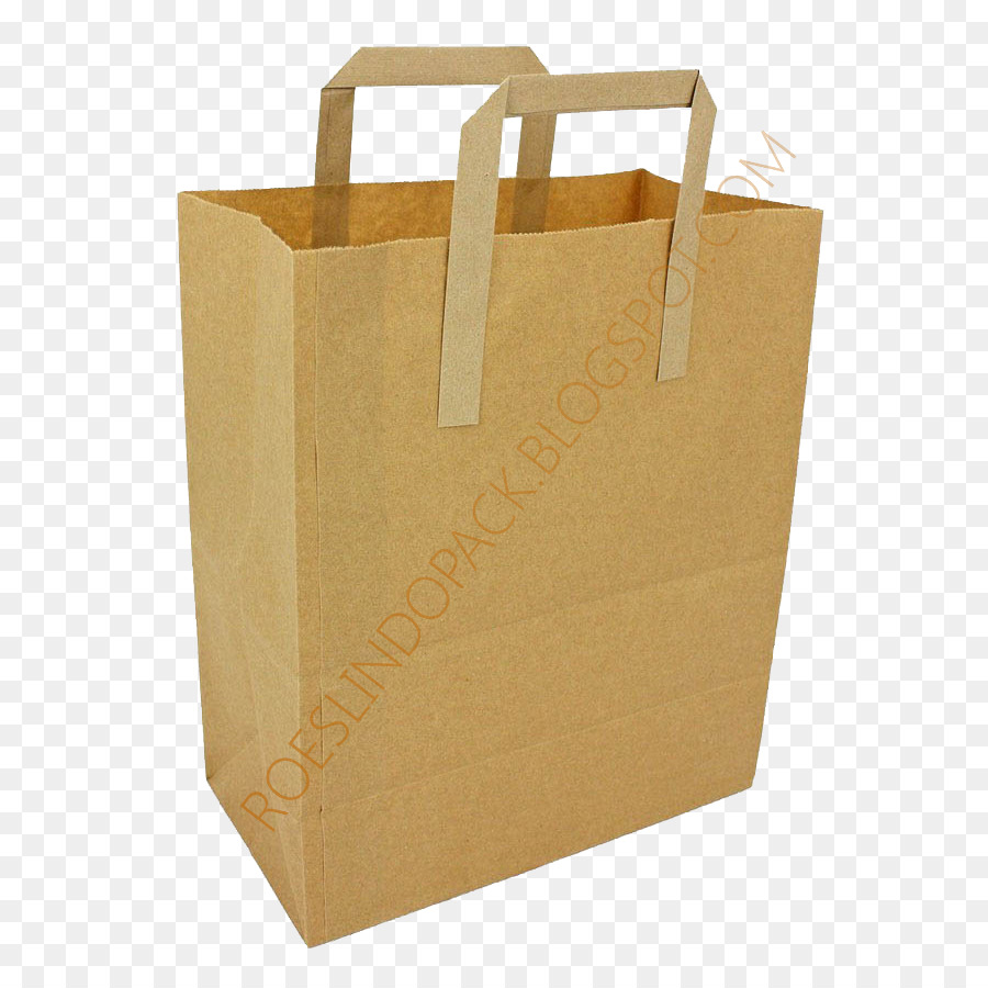 Kraftpapier Paper bag Kunststoff-shopping-bag Laminierung Papier - Tasche