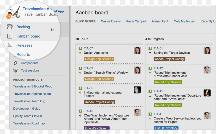 Kanban-Boards von JIRA Agile software-Entwicklung Computer Software - andere