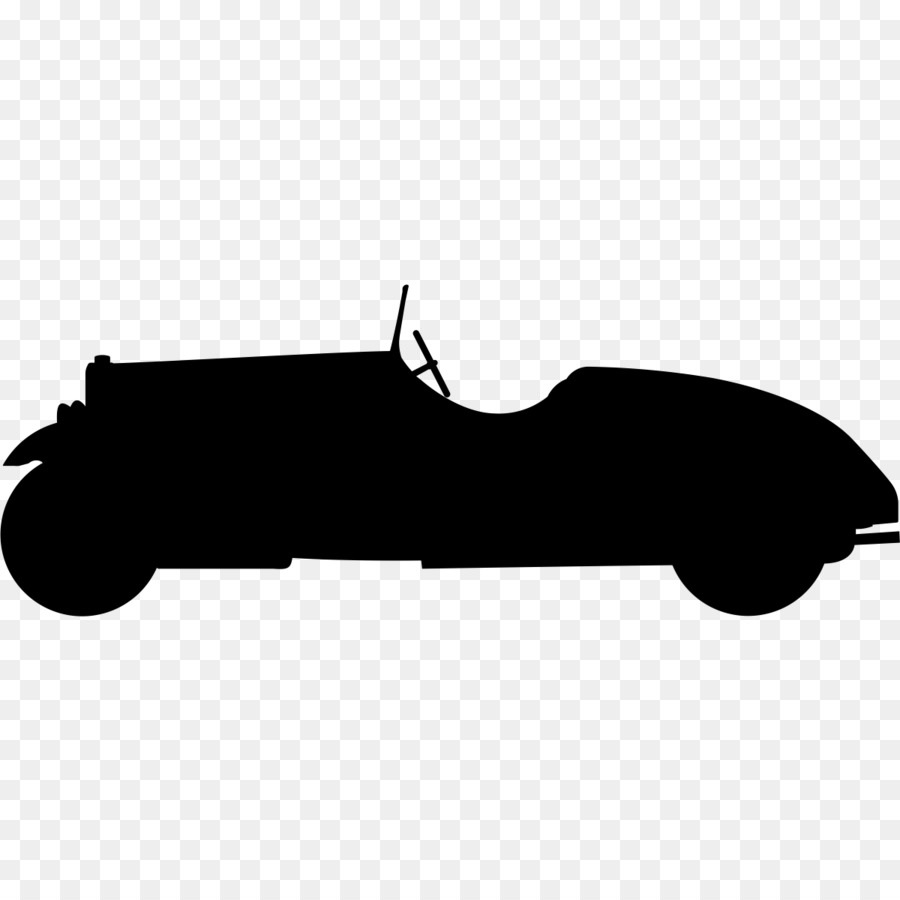 Schwarze Linie Silhouette Clip art - Auto Symbol