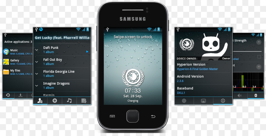 Smartphone Feature phone Samsung Galaxy Junge Samsung Galaxy Mini Hyperion - Smartphone