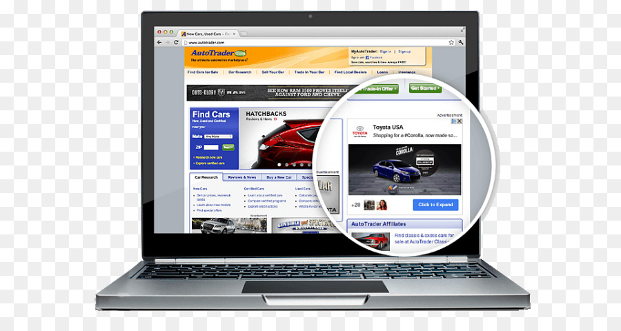 Display advertising Online-Werbung-Marketing-Gezielte Werbung - Marketing