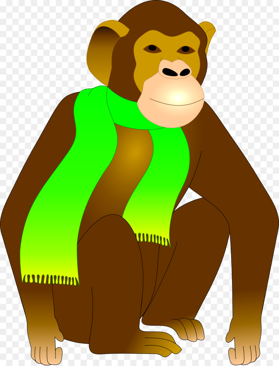 Gorilla clipart - Affen