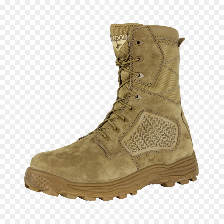 Combat boot Zipper Coyote brown Schuhe - Reißverschluss