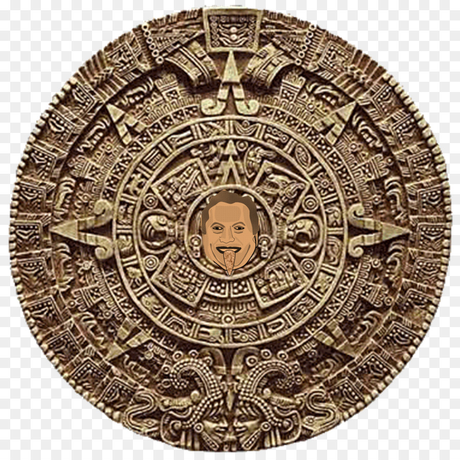 Tenochtitlan il calendario Azteco di pietra, Simbolo di Città del Messico - simbolo