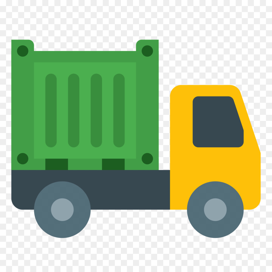 Icone di Computer di Automobile del Camion Intermodale container - camion