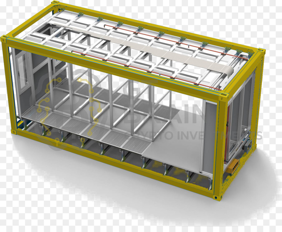 Intermodale container Modular data center di Bitcoin rete Containerizzazione - altri