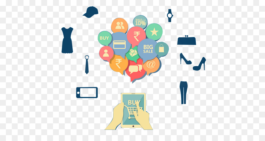 Täglichen Verkauf der E commerce Online shopping Internet Werbung - Marketing