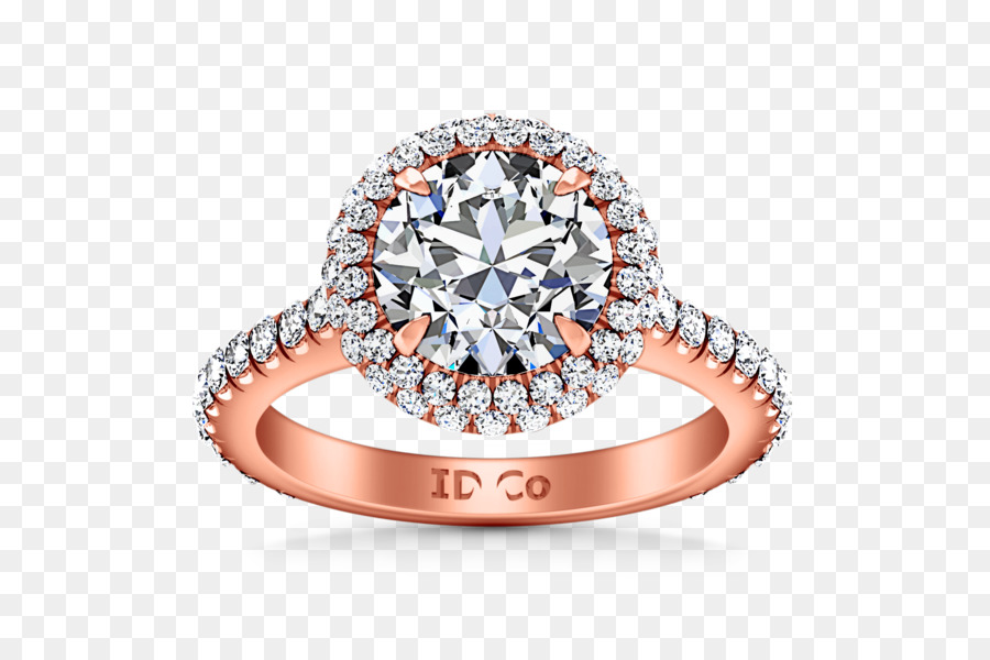 Nhẫn Đính hôn kim cương Vàng Carat - kim cương