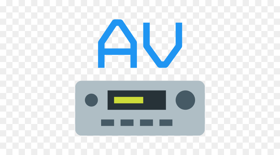 Ricevitore AV Icone del Computer Remoto Comandi Radio ricevitore - simbolo