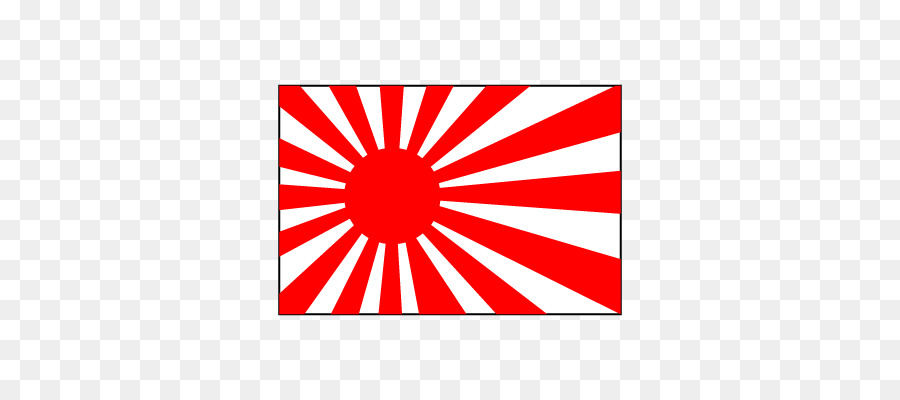 Flagge von Japan Rising Sun-Fahne Logo - Japan