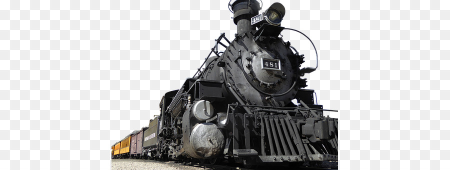 Durango und Silverton Narrow Gauge Railroad Train Schiene Dampf-Lokomotive - Zug